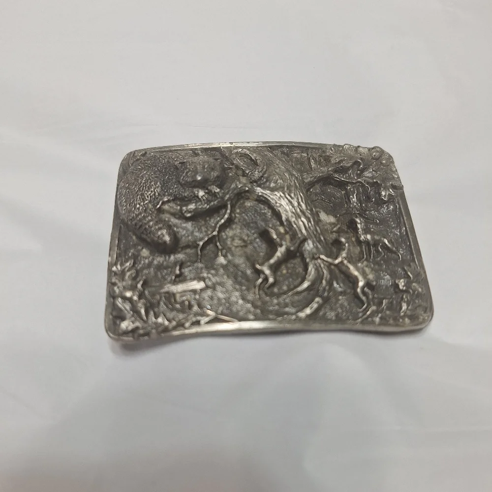Vintage Bergamot Brass Works Belt Buckle
